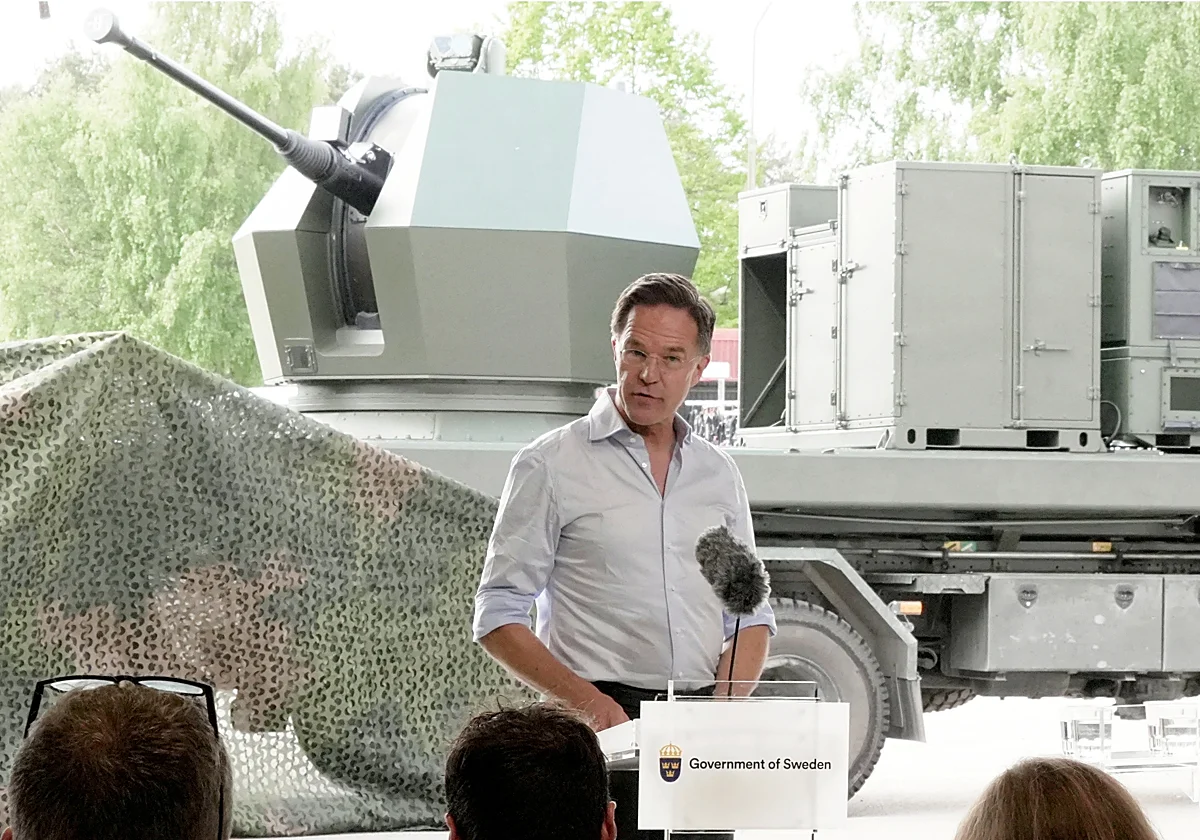 Rutte garantiza la seguridad de la OTAN tras el dron derribado en Estonia