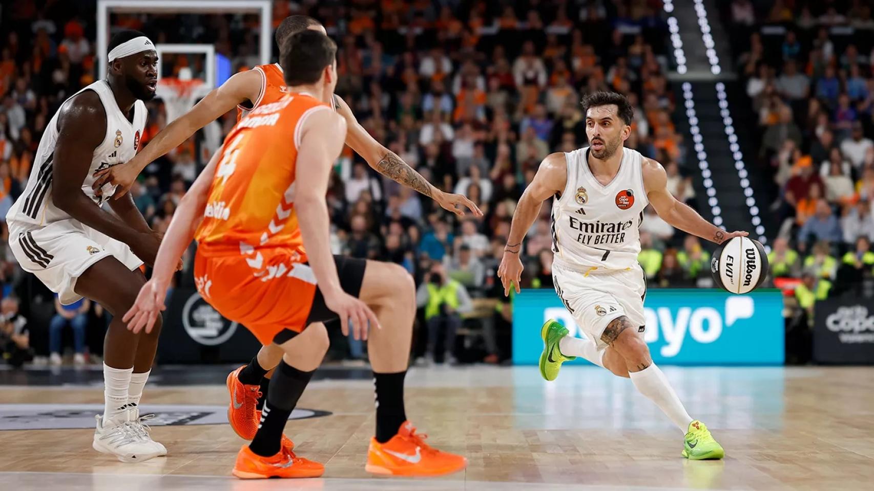 La Final Four contempla el choque de dos eras: el poderío del Real Madrid frente a la épica de un histórico Valencia Basket