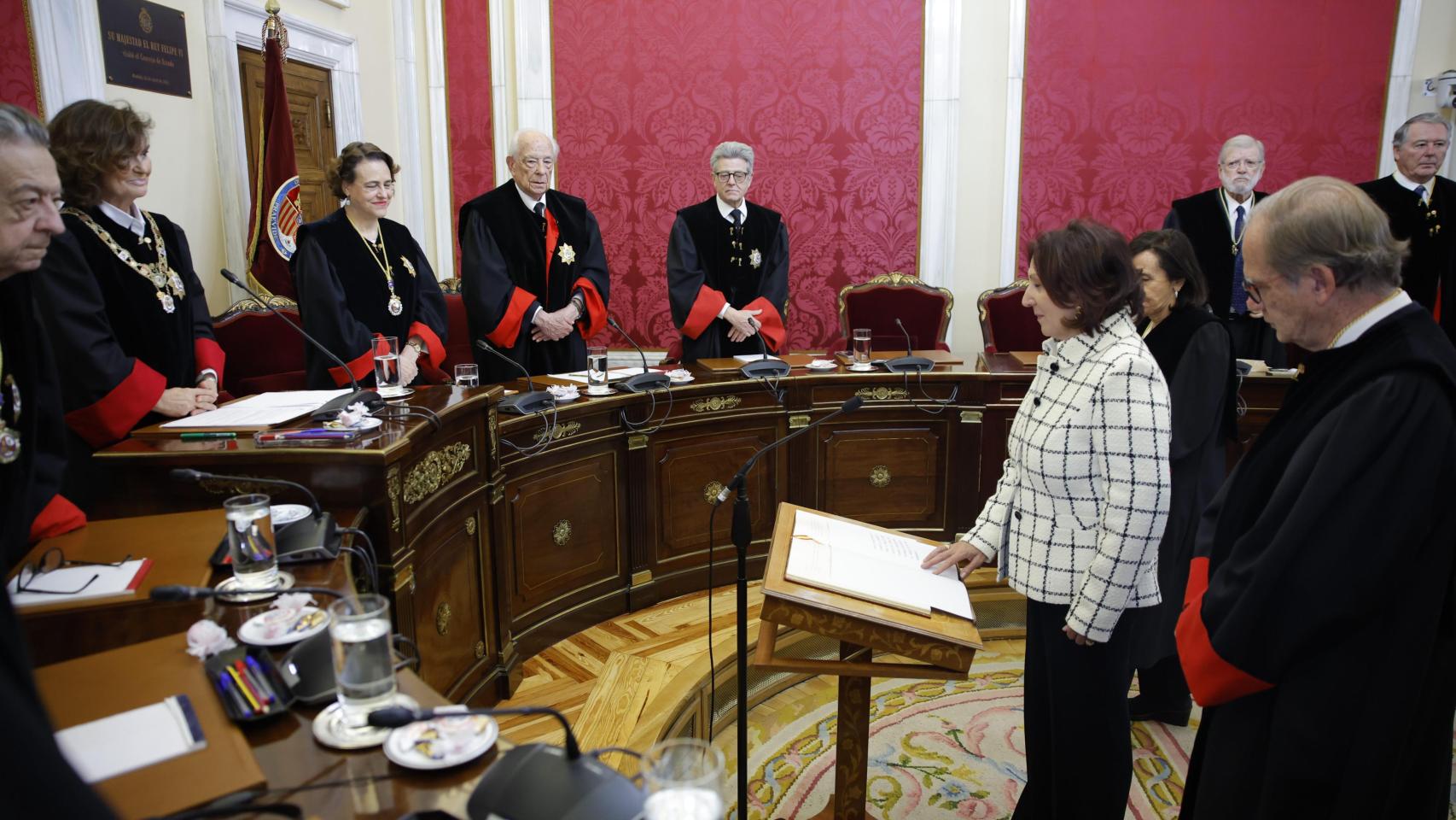 Peramato sigue con los elogios a García Ortiz y alaba su "clarividencia" al prometer como consejera de Estado