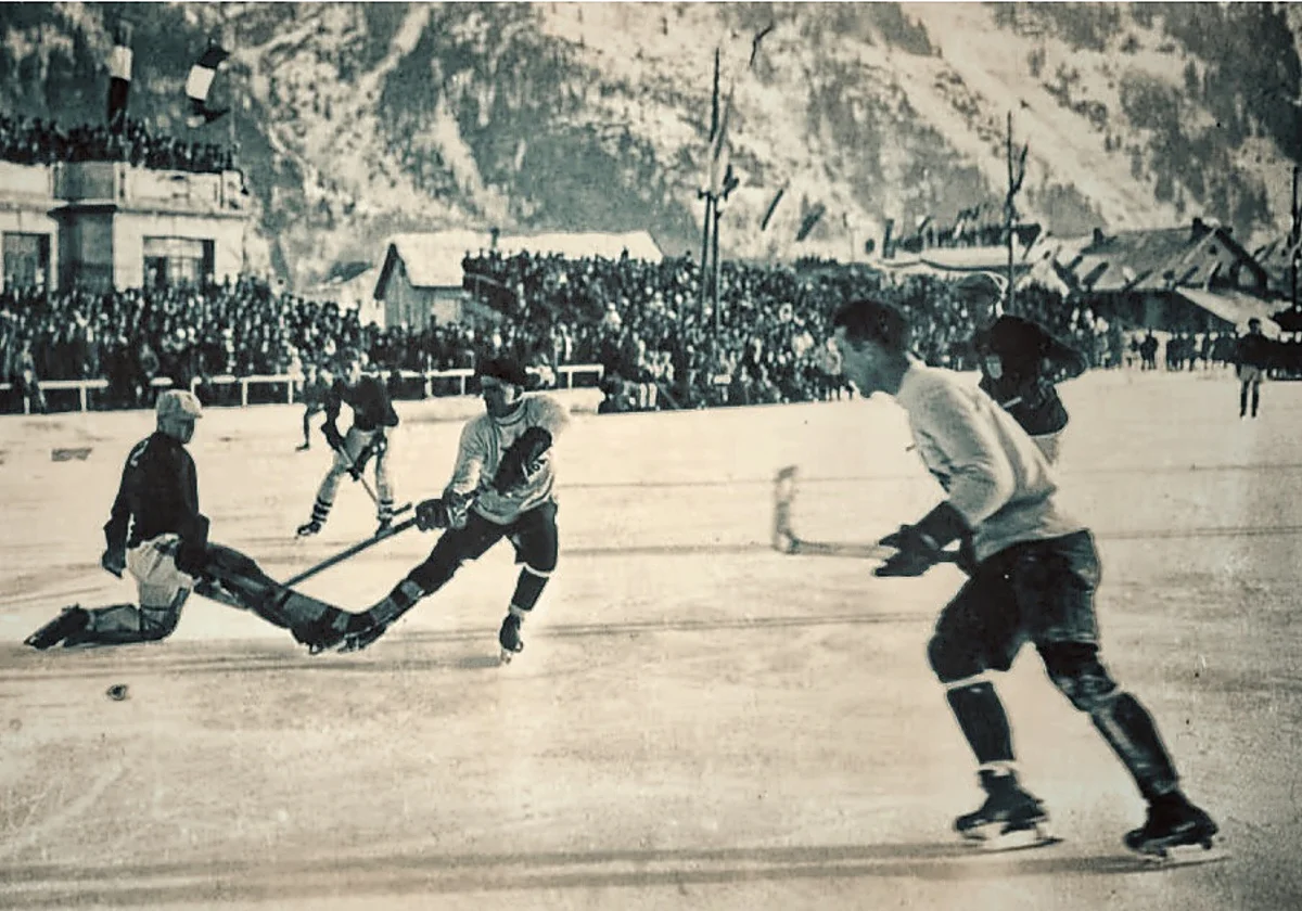 Great Britain and Spain as ice hockey powers