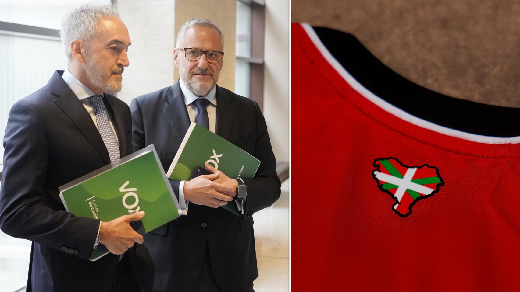 Vox Castilla y León denuncia al Athletic ante el Consejo Superior de Deportes: pide que prohíban la nueva camiseta