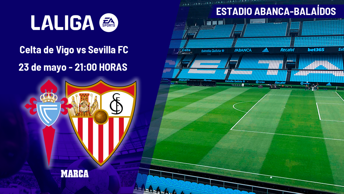 Celta - Sevilla: horario, dónde ver en TV y canal del partido de LaLiga EA Sports