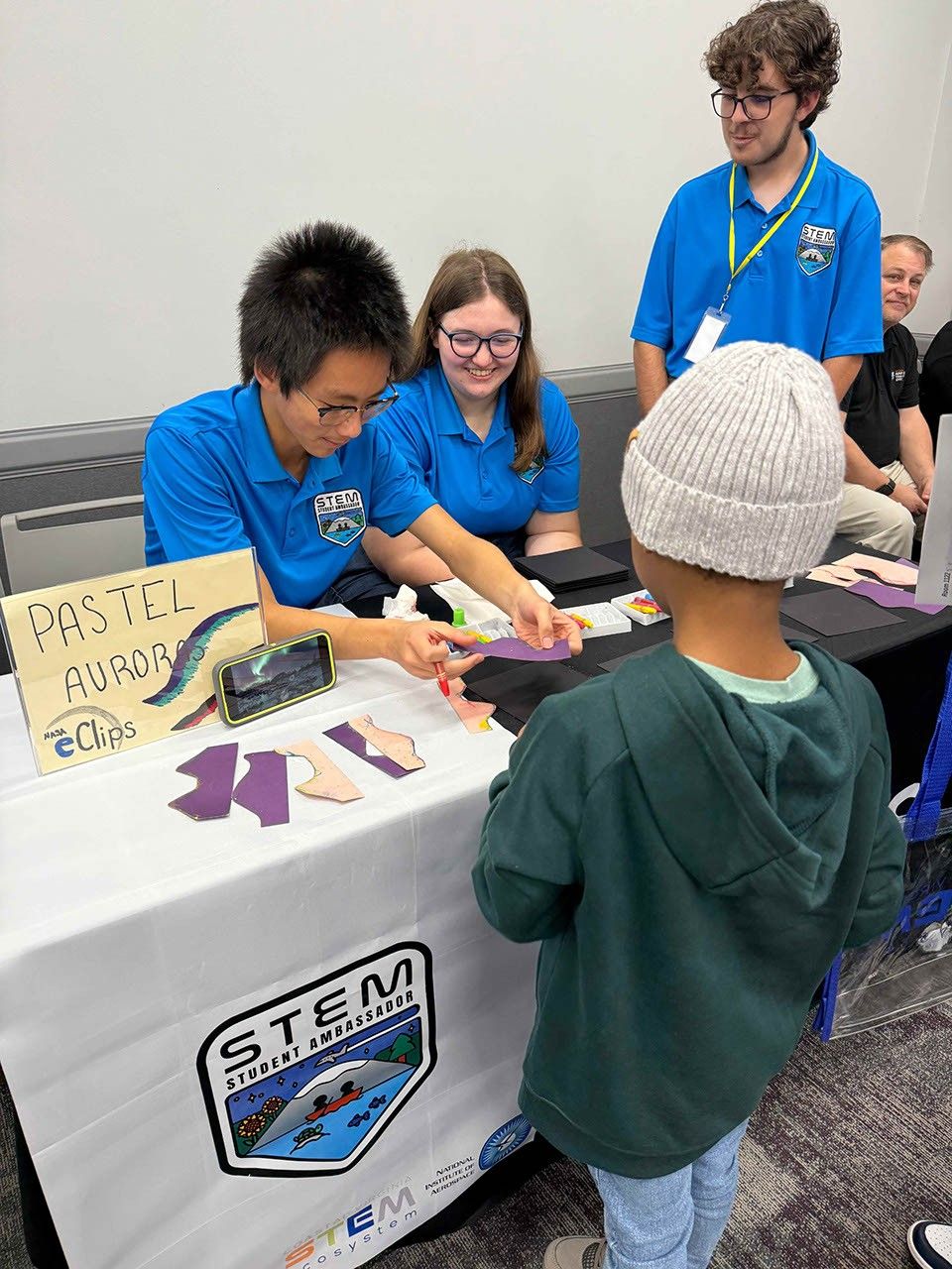 NASA eClips STEM Student Ambassadors Shine at STEM Exploration Community Event