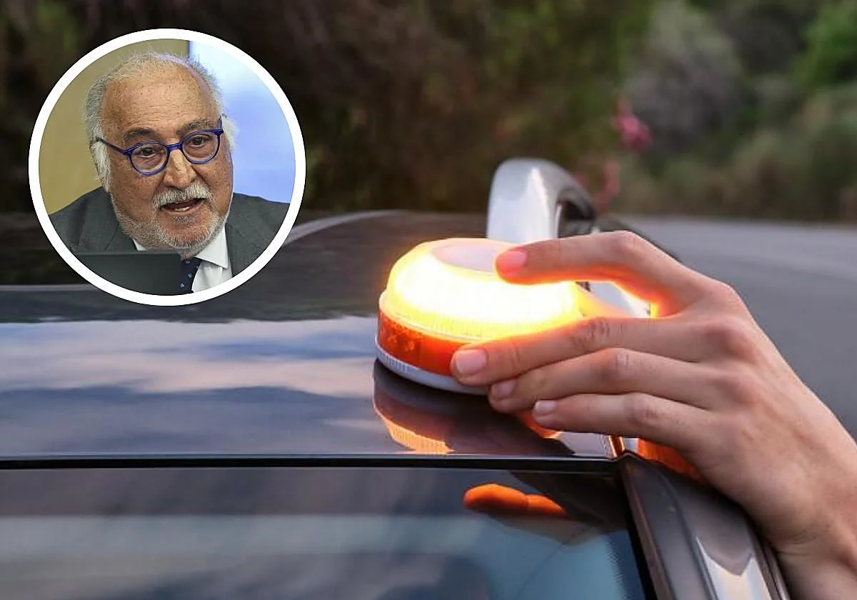 Pere Navarro, director general de Tráfico, sobre la caducidad de la baliza V16: «Cuando acaba la SIM que lleva dentro»