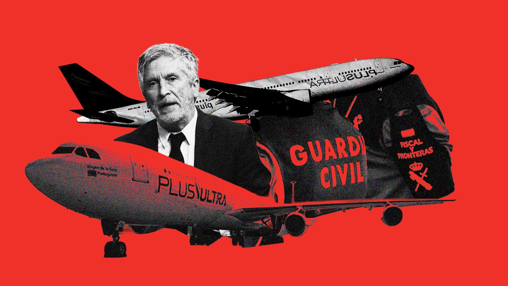 'Ares', la unidad de seis guardias civiles que Marlaska disolvió al revelar irregularidades en el tonelaje de Plus Ultra en Barajas