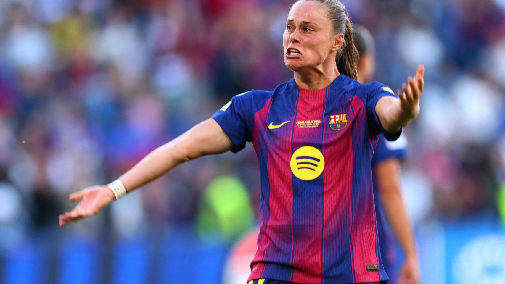 Ewa Pajor y Salma Paralluelo impulsan al Barça a conquistar su cuarto título de la Champions League Femenina