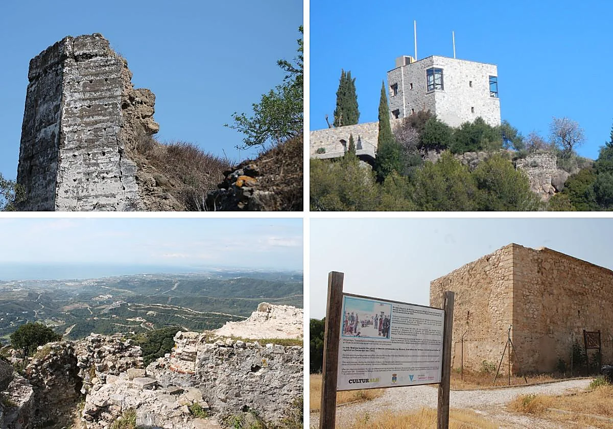 Los tres castillos malagueños que están en la Lista Roja del patrimonio