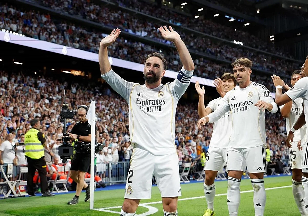 El Real Madrid despide a Carvajal con una última victoria