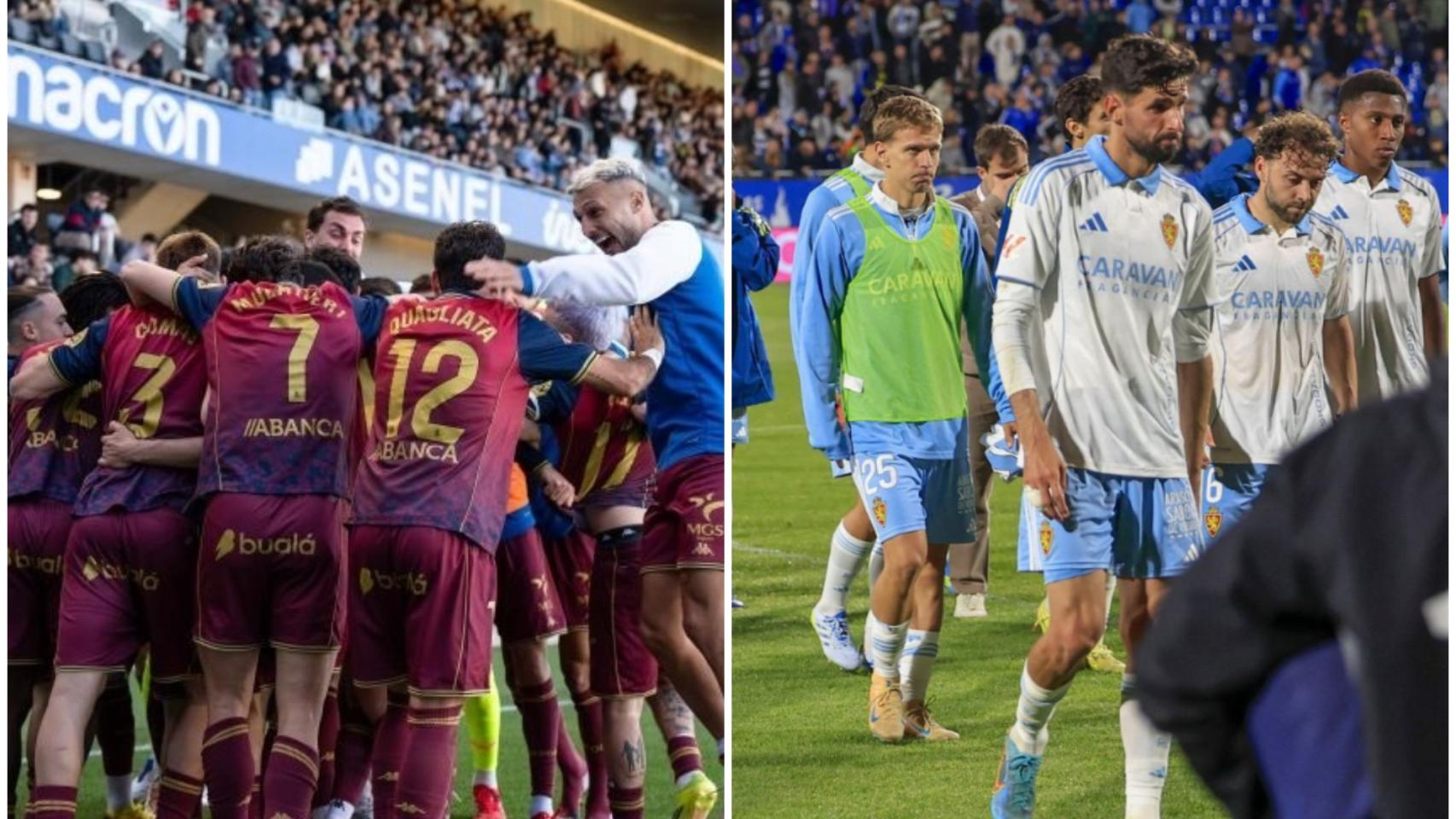 El desenlace de una jornada histórica en el fútbol español: el Dépor sube a Primera División y el Zaragoza certifica el descenso