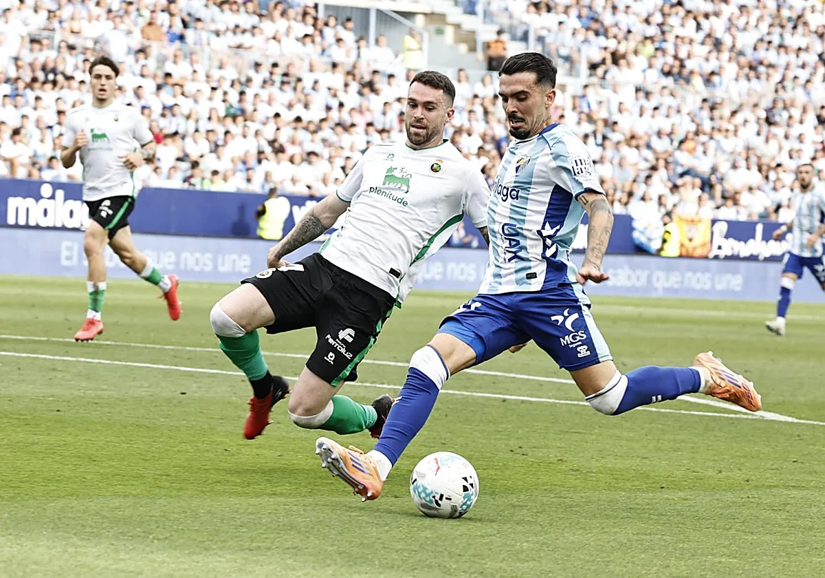 Así queda la clasificación del Málaga, con el Deportivo ya ascendido