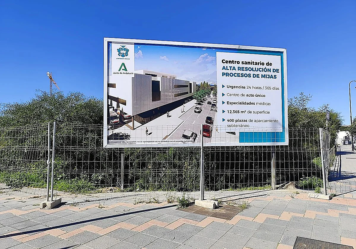 Paso relevante para el nuevo centro sanitario de Mijas: adjudicado el proyecto