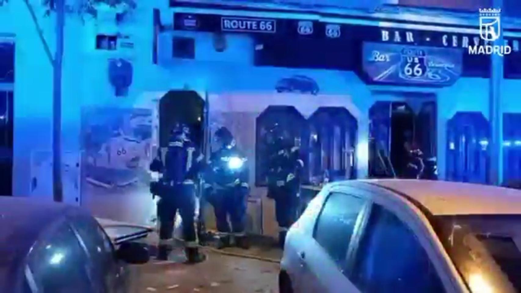 Explosión en un bar en el barrio madrileño de Villaverde: siete heridos, uno de ellos muy grave