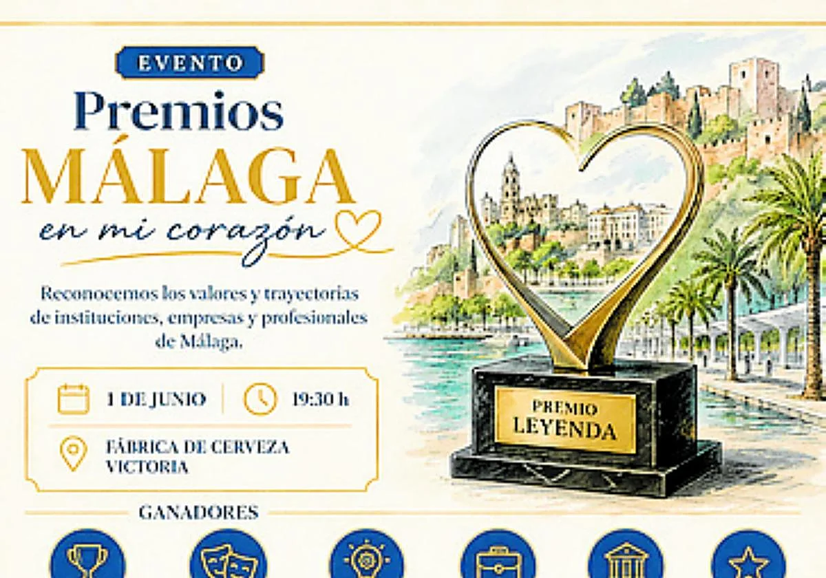 Los Premios 'Málaga en mi Corazón' celebran su 3ª edición