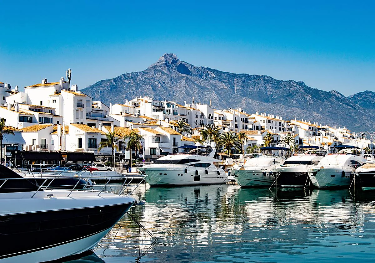 British tourist rescued by security staff after falling into water at Puerto Banús marina in Marbella