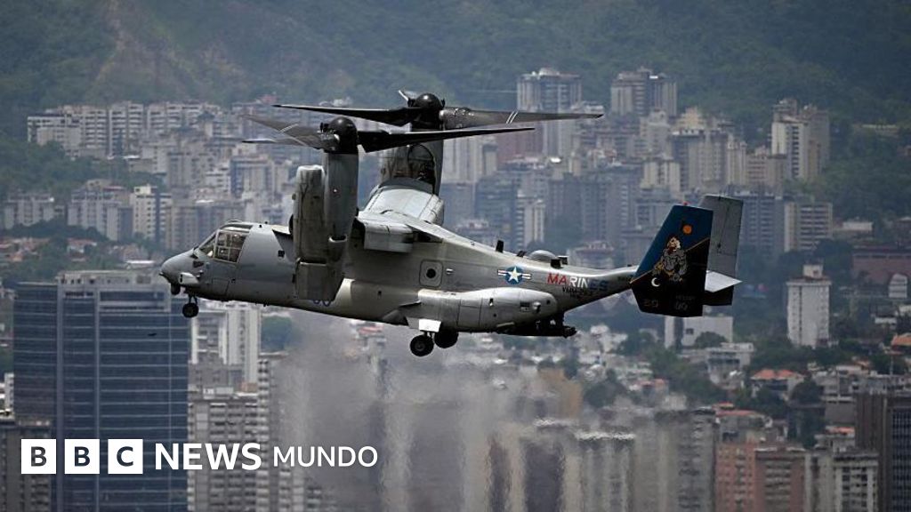 Las imágenes del ejercicio militar de EE.UU. en Caracas autorizado por el gobierno de Venezuela