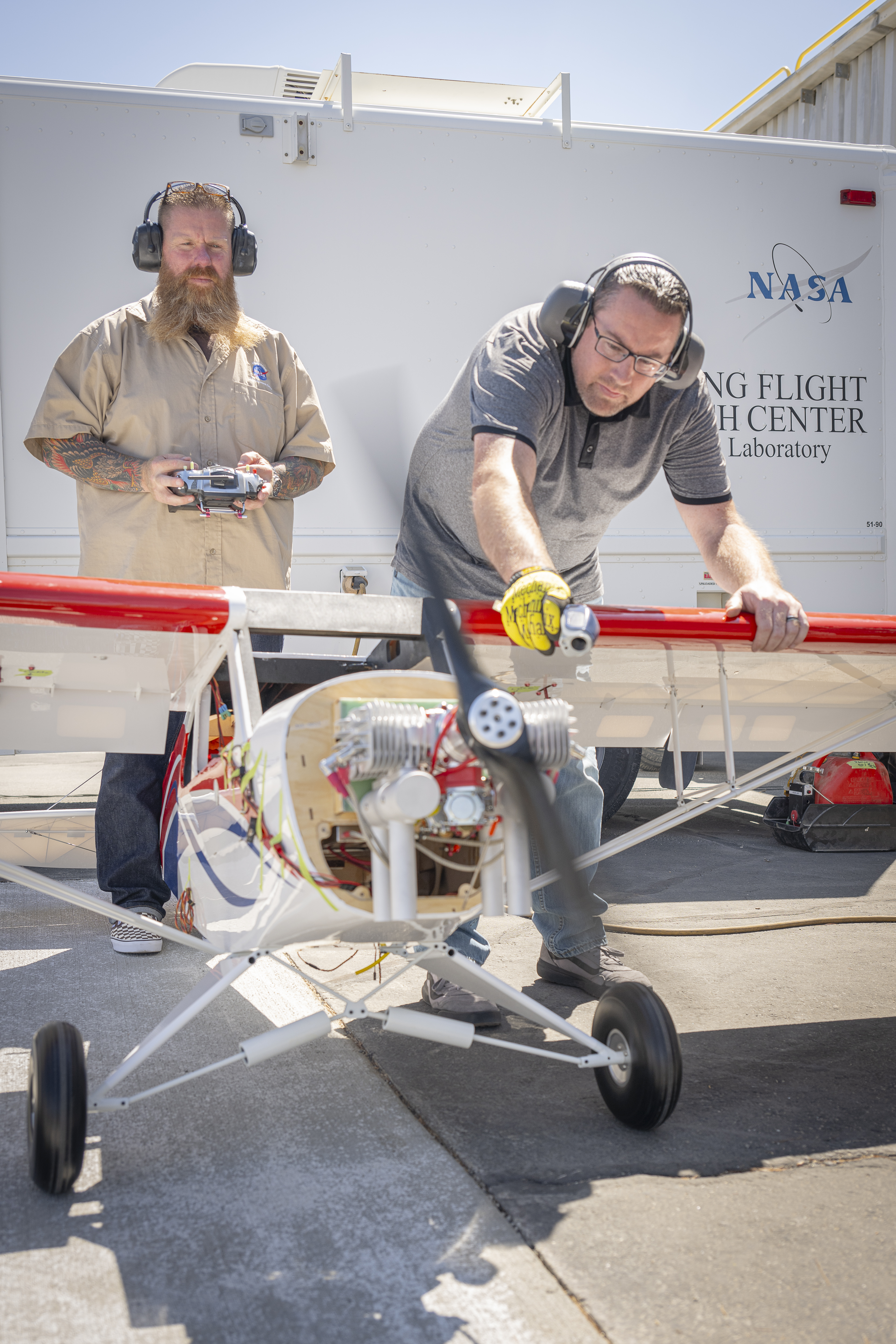 NASA Lab Completes Engine Checks on New Aircraft