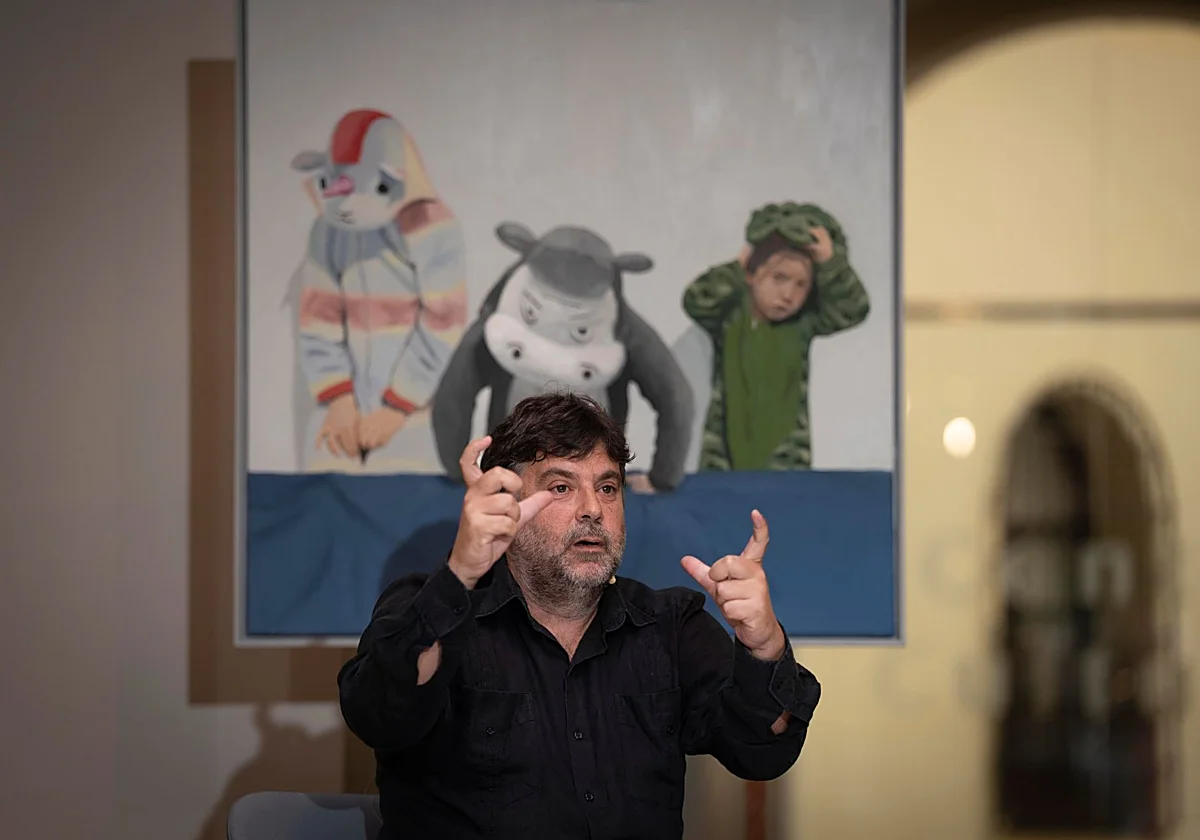 Pepe Baena, el pintor que arrasa con sus cuadros de desayunos: «Pinto la vida que me rodea»