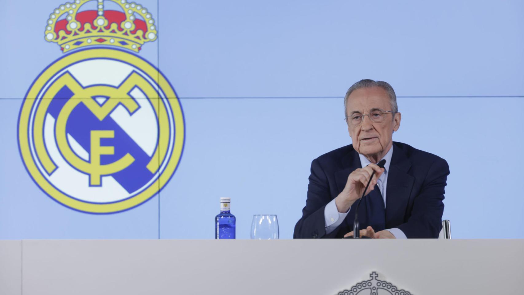 Florentino Pérez presenta la web y las redes sociales de su candidatura al Real Madrid con los ejes de su programa electoral