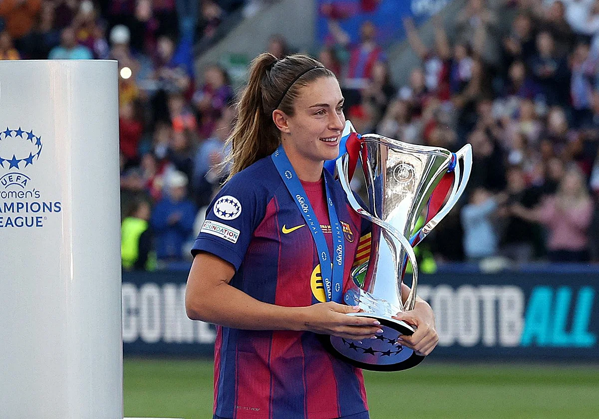 Alexia Putellas se despide del Barça