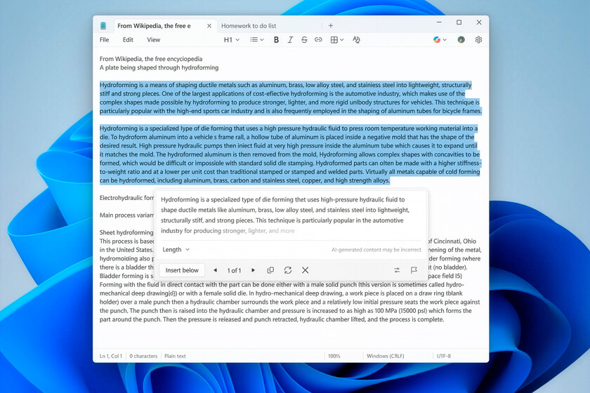 Windows está destruyendo hasta lo más limpio y minimalista que tenía por culpa de la IA: el Bloc de Notas