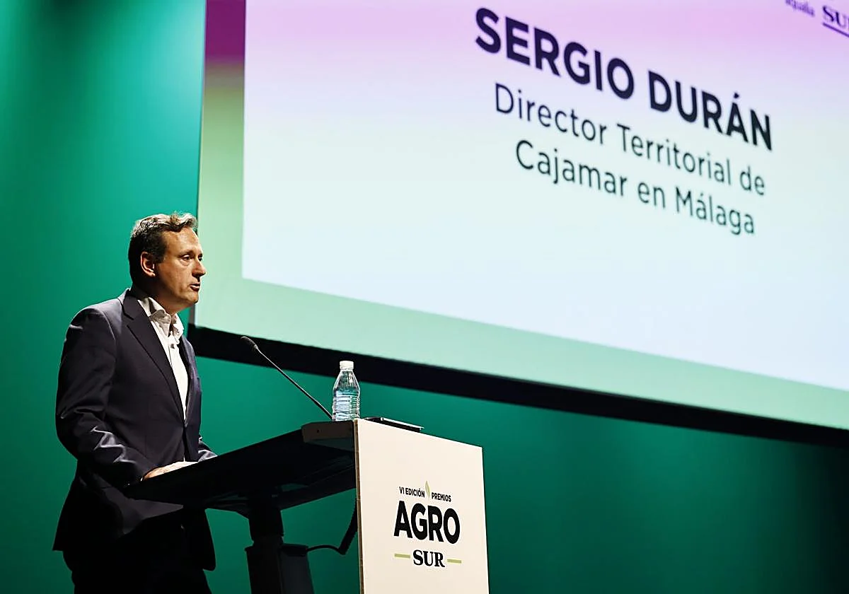 Sergio Durán: «El agro es un pilar básico de la economía de Málaga»