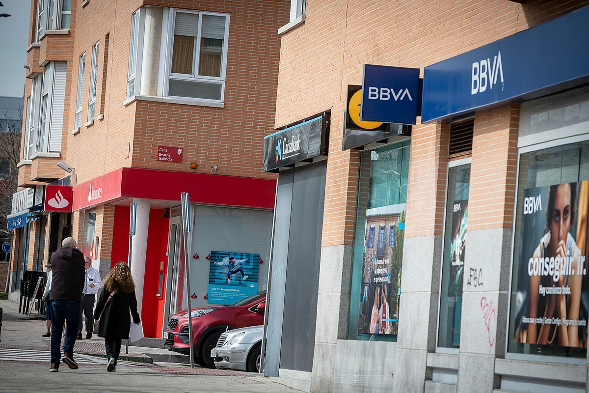 Los ocho mayores bancos ganan 5.100 millones en España en un solo trimestre