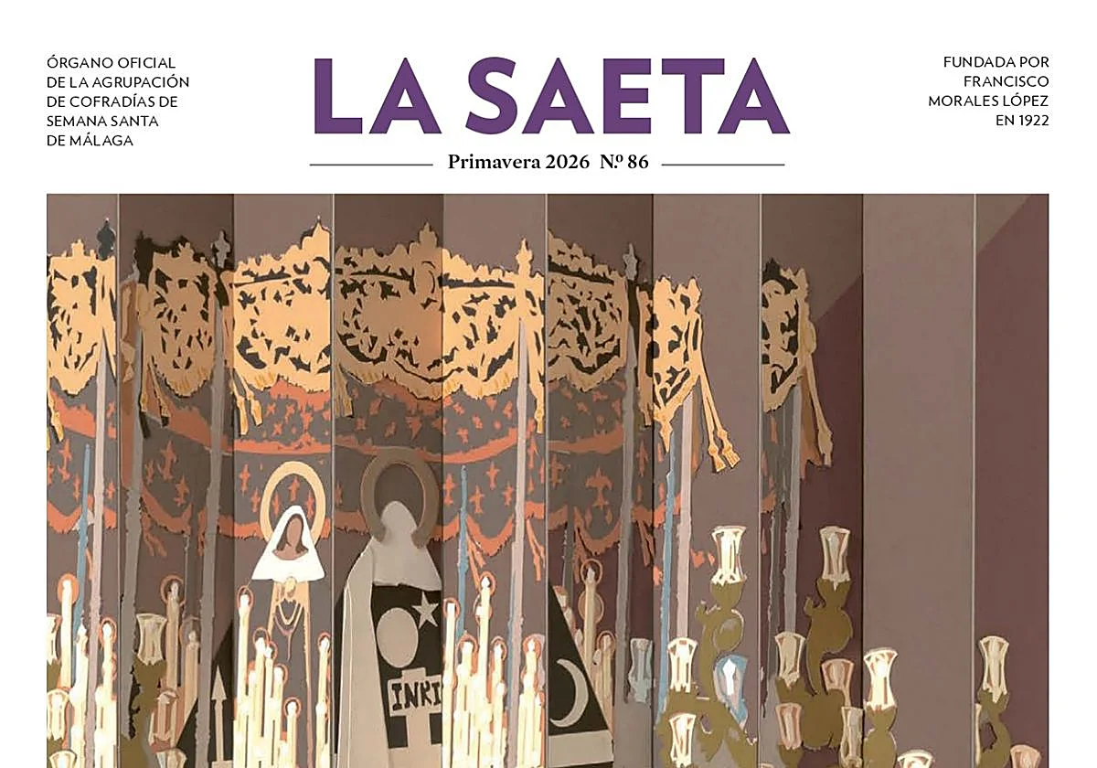 La revista La Saeta de Primavera llega este jueves con 112 páginas dedicadas a la Semana Santa de 2026