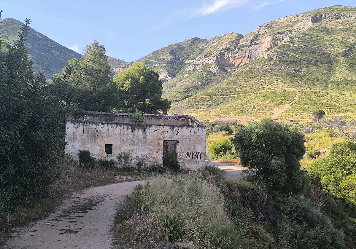 The abandoned mining complex where Malaga dug for silver