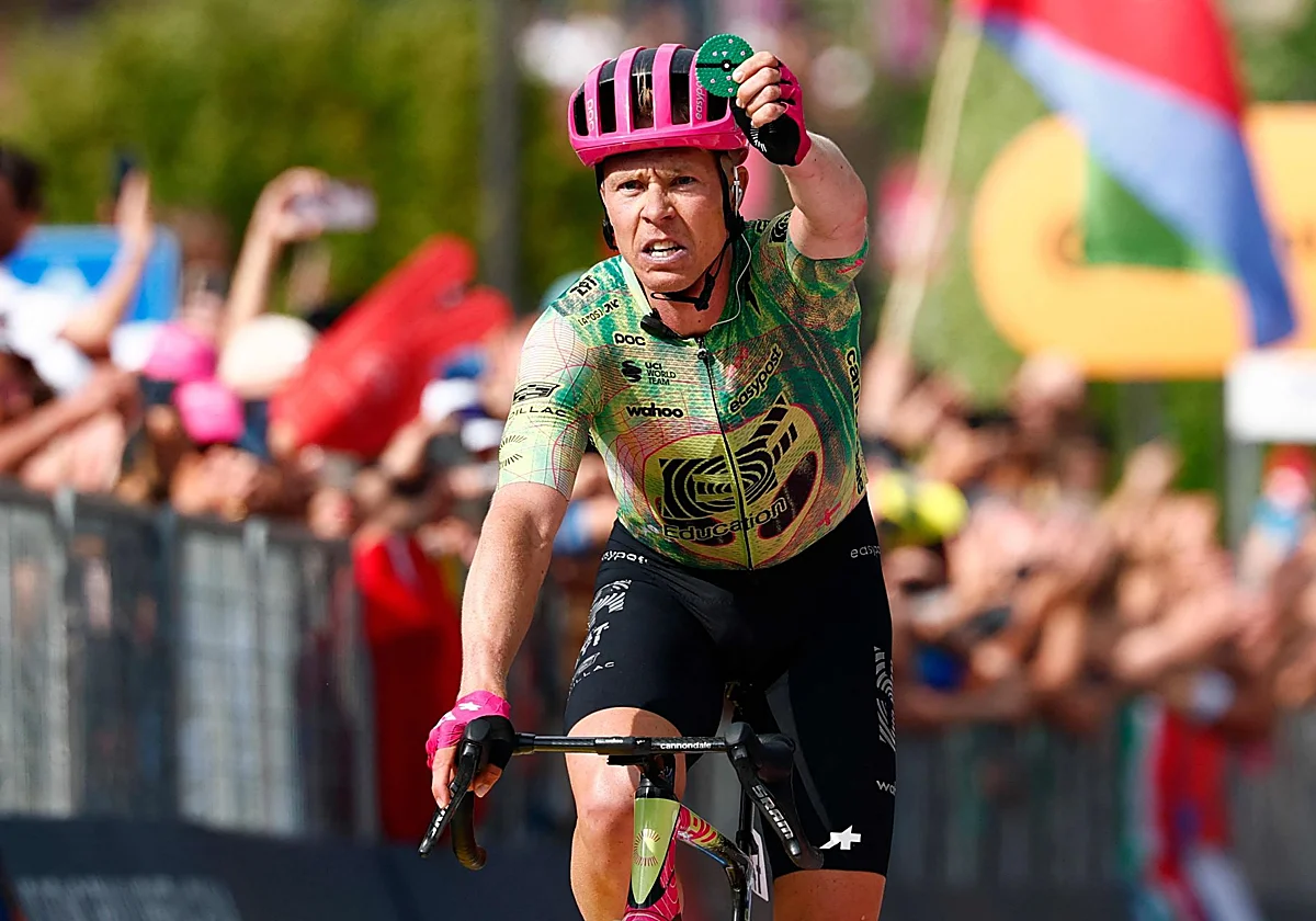 Valgren captura una etapa del Giro para su hijo