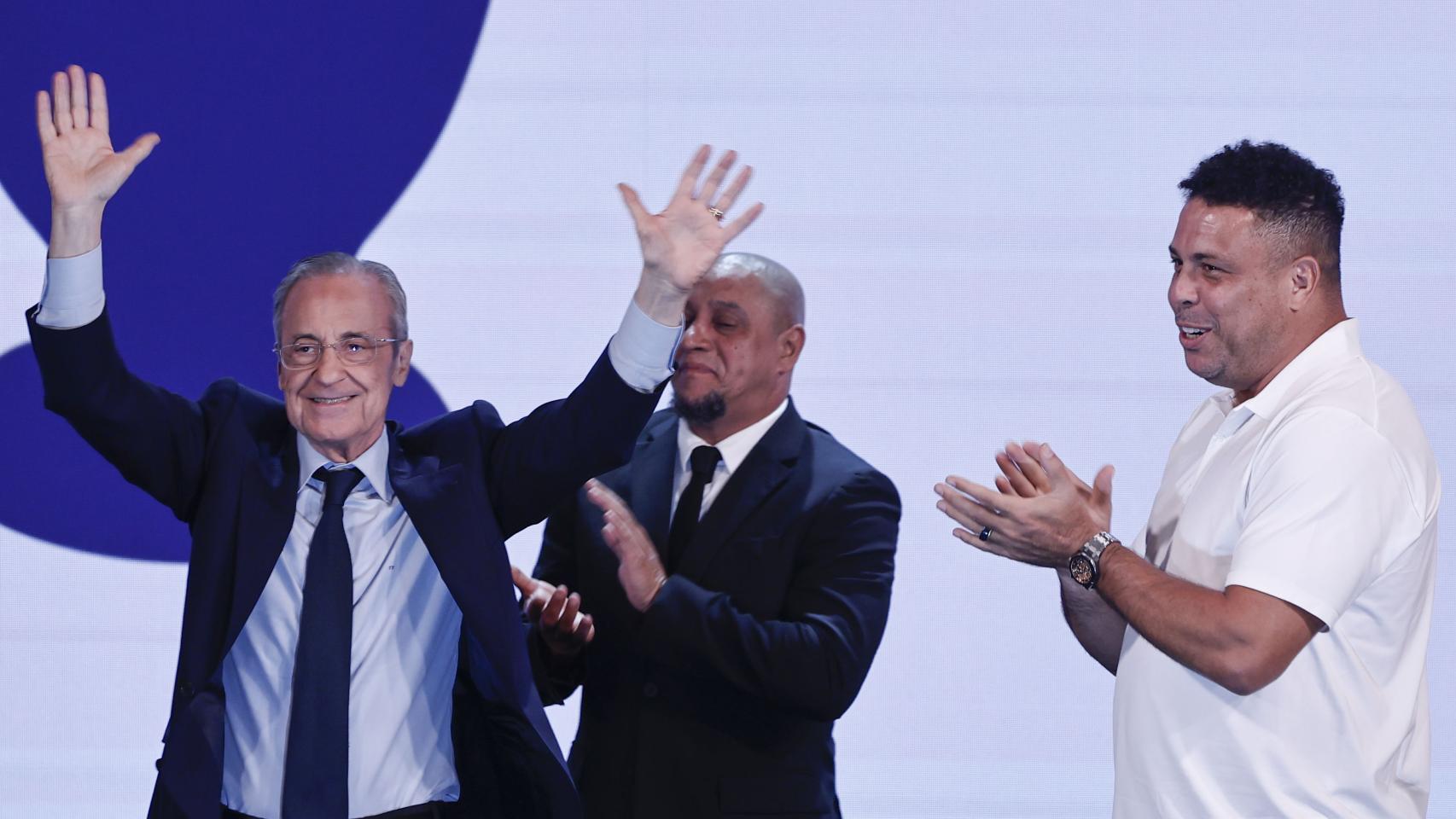 Florentino Pérez, en la presentación de su candidatura: "Solo tengo una misión, la de defender al Real Madrid"