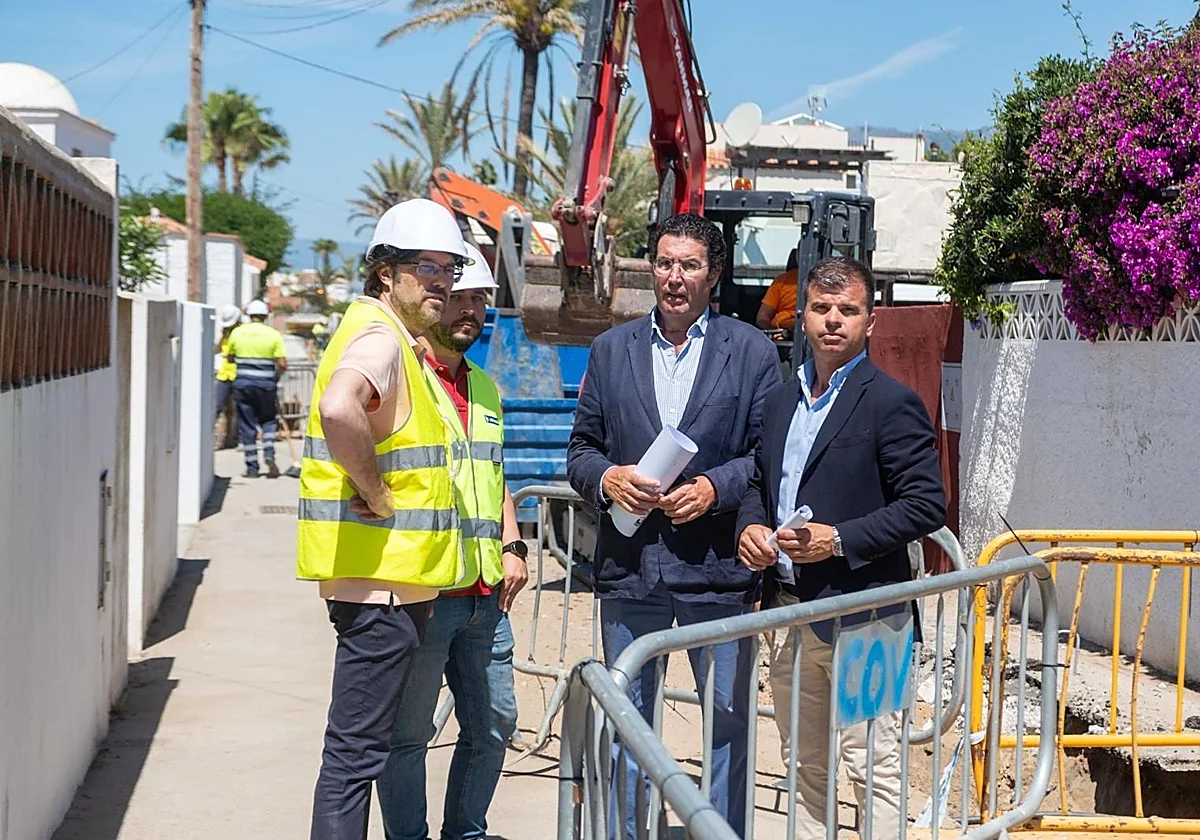 Marbella impulsa una nueva actuación en Real de Zaragoza para completar la red de saneamiento