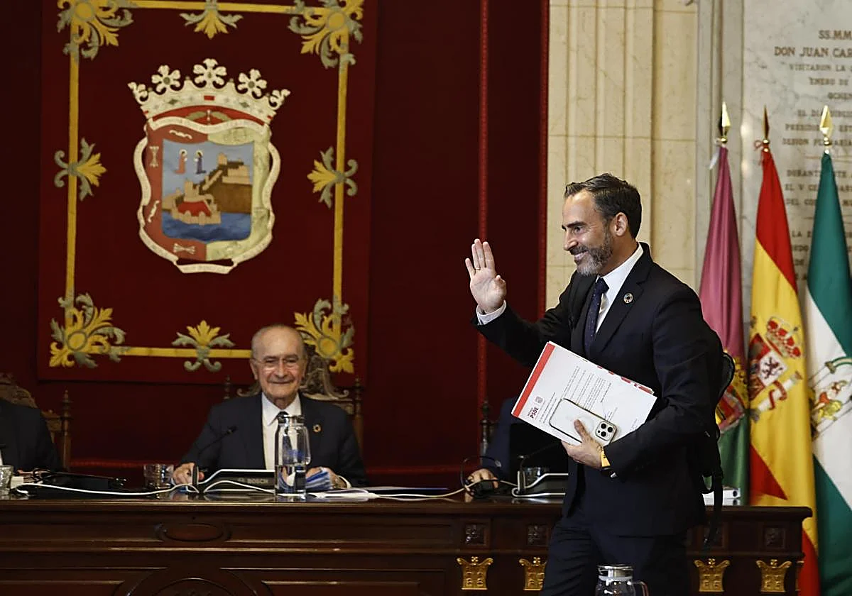 Dani Pérez se despide del pleno: «Paco, este Ayuntamiento ha sido mejor por tenerte»