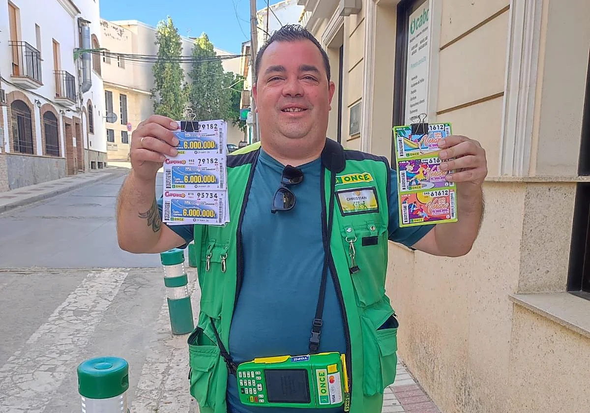 La ONCE reparte 350.000 euros en Antequera