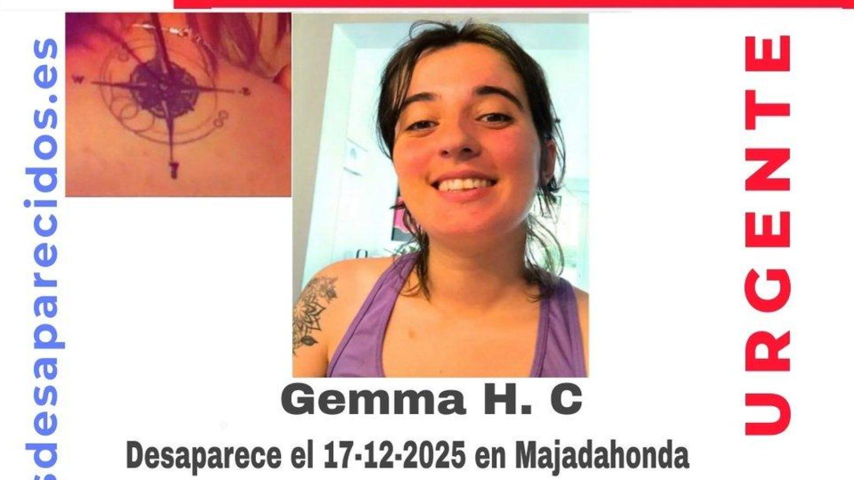 Buscan a Gemma, desaparecida en Majadahonda (Madrid): tiene 30 años y estaba ingresada en el Hospital Puerta de Hierro