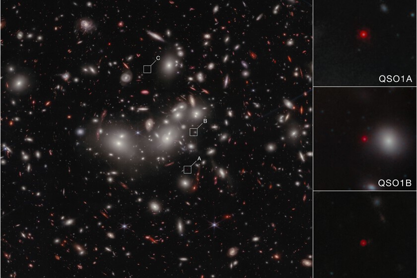 Primero el agujero negro, luego la galaxia: el James Webb acaba de romper lo que creíamos que era el orden establecido del Universo