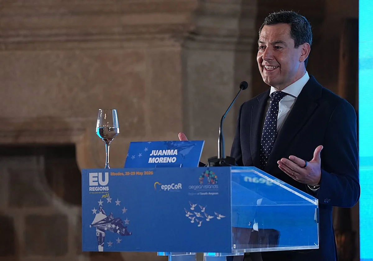 Juanma Moreno regresa a Europa contra el recorte de los fondos regionales