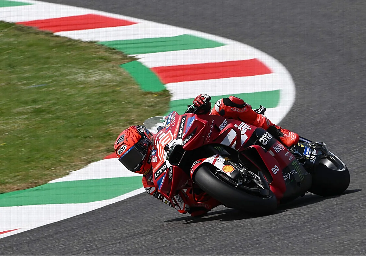 Marc Márquez pasa con nota el examen de Mugello