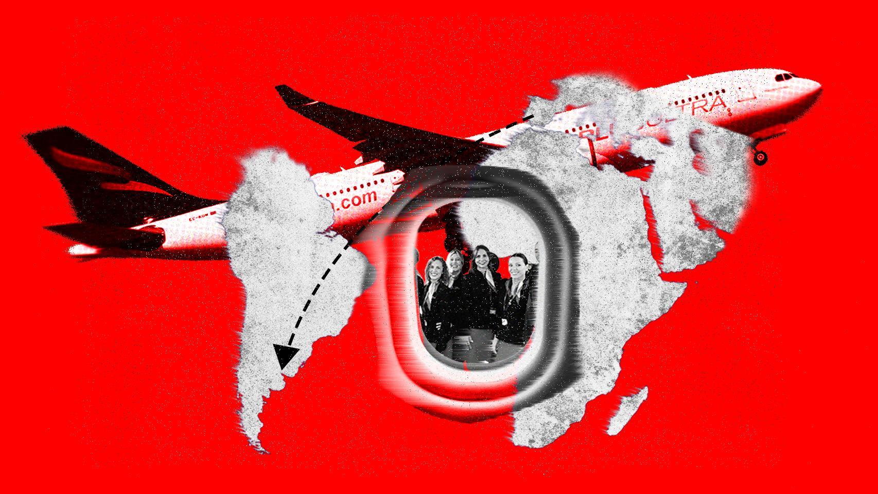 A bordo de la investigada Plus Ultra, la aerolínea en la que "nadie quiere volar": temor a que deje de operar y sueldos bajos