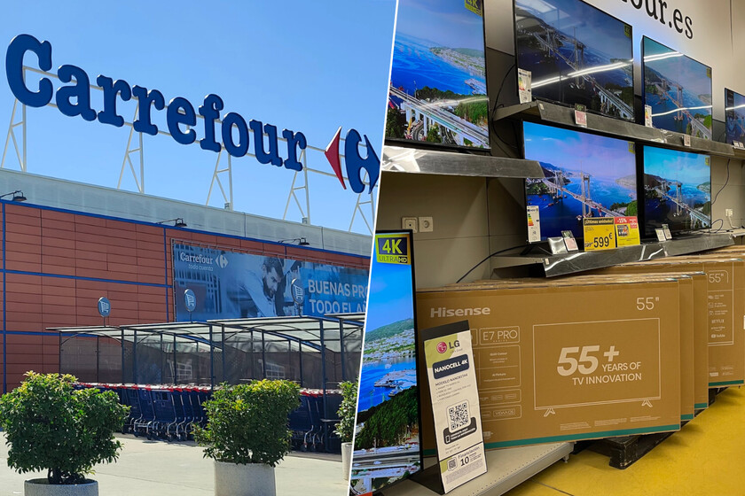Las cinco mejores ofertas de Carrefour en televisores hoy, 30 de mayo, con modelos de hasta 98 pulgadas