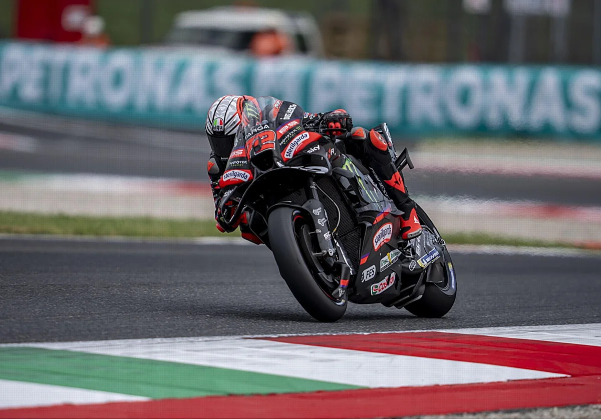 Aprilia monopoliza la primera fila en Mugello y Marc Márquez saldrá cuarto