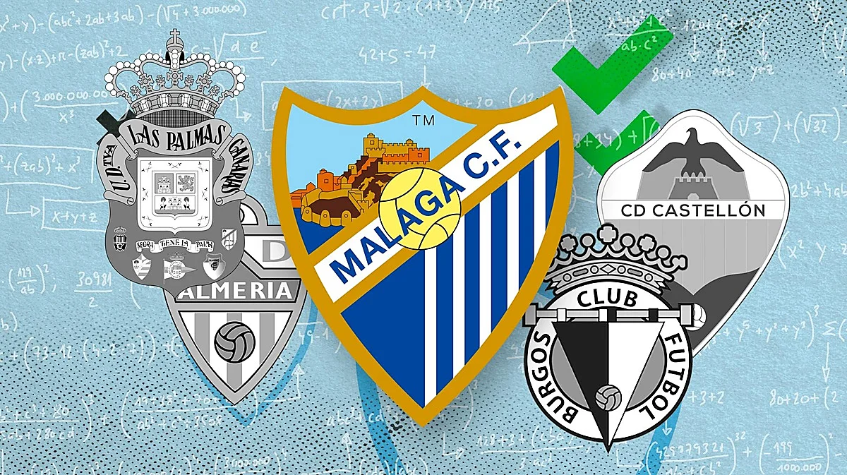 Ganar, empatar o perder: estas son las opciones del Málaga para pelear en la lucha por el ascenso