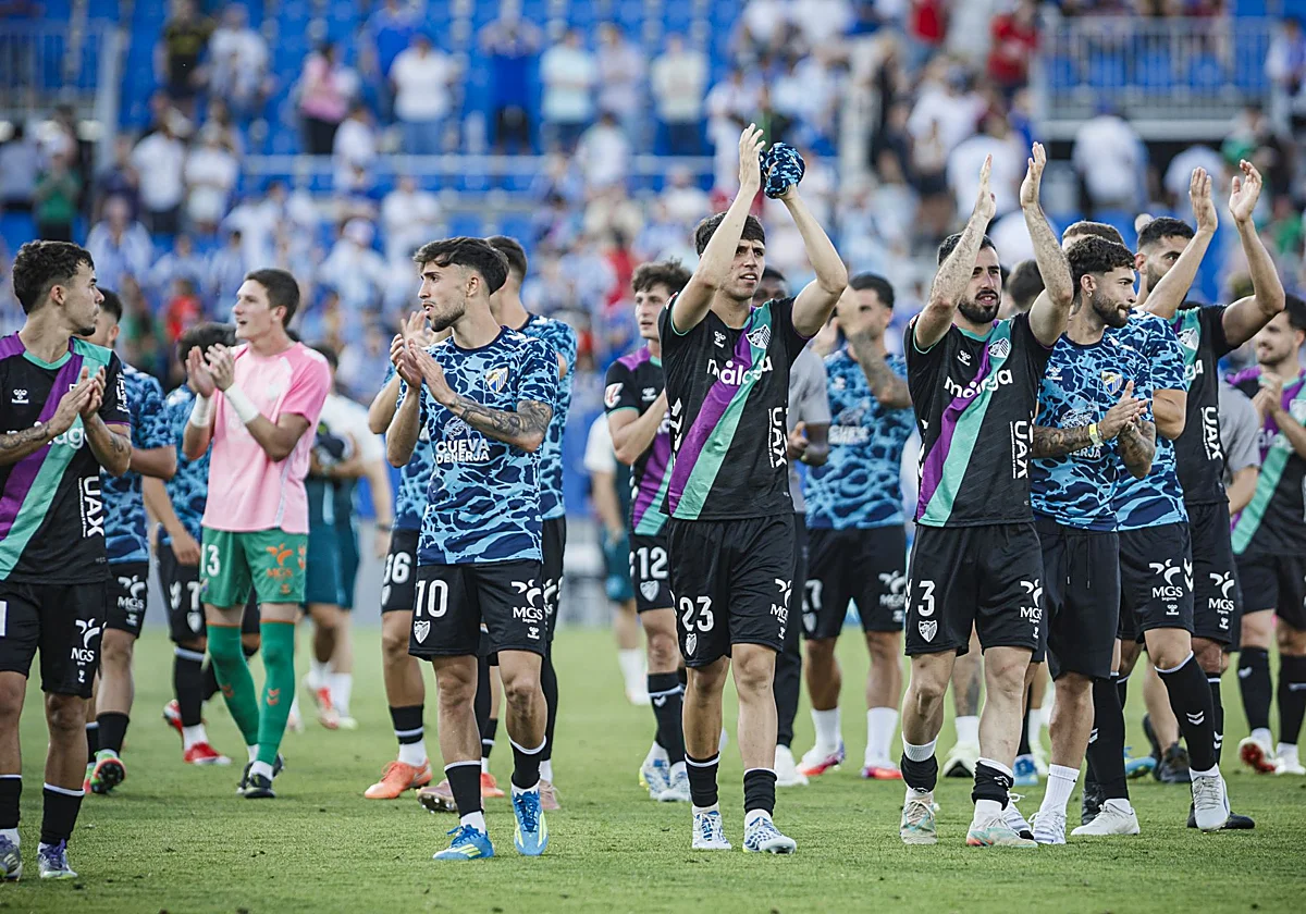 El Málaga: sólo una semana fuera de los puestos de 'play-off' en la segunda vuelta