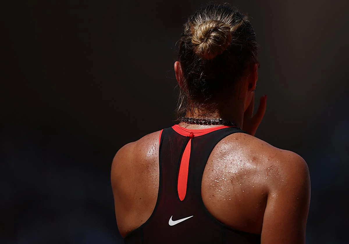 El pescuezo de Sabalenka