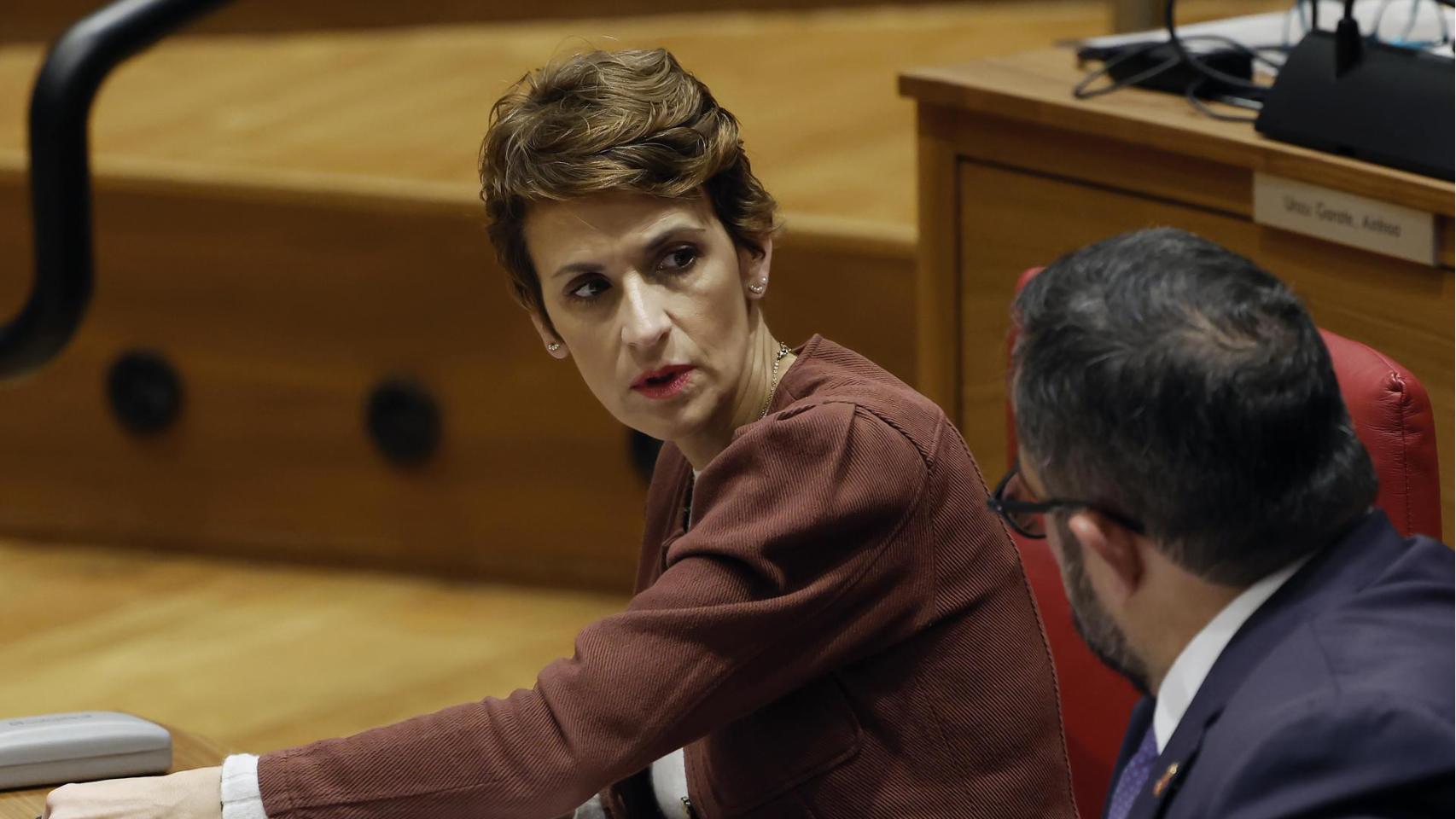 Chivite, obligada al reintegro de 652.000 euros que se llevó un 'amigo' del PSN con "contratos fraccionados y no ortodoxos"