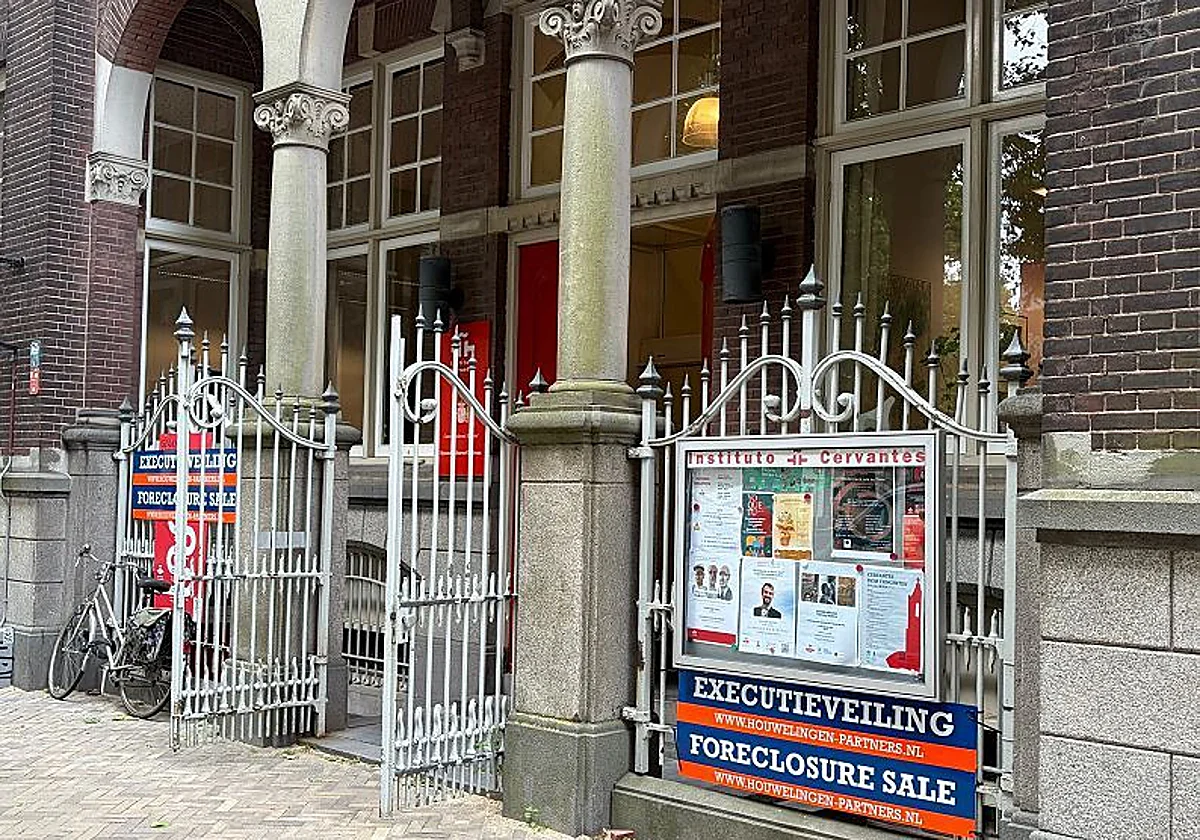 La Justicia de Países Bajos ejecuta el embargo de la sede del Instituto Cervantes en Utrecht