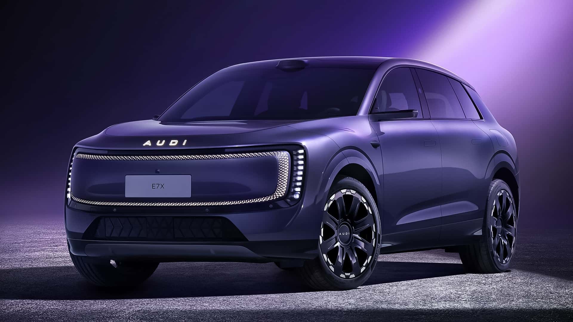 El próximo AUDI para China se llama E7X