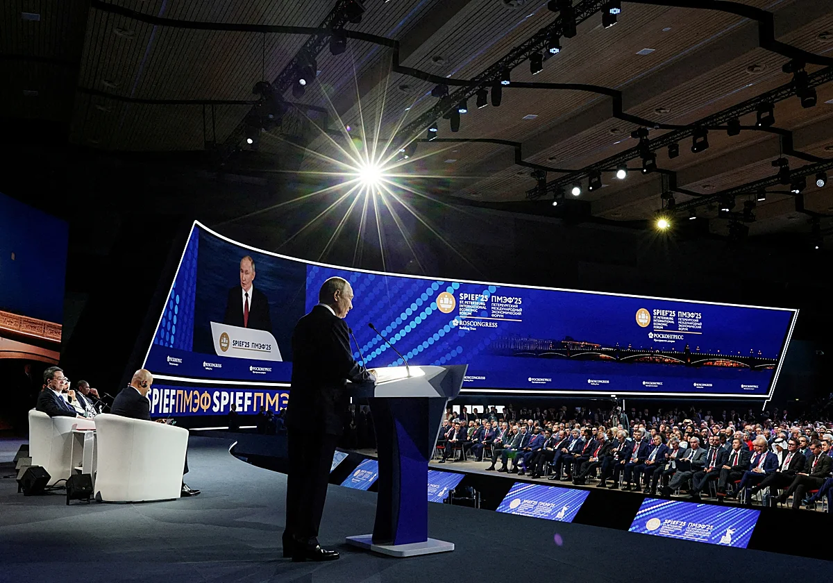 Los empresarios alemanes regresan al foro económico de Putin