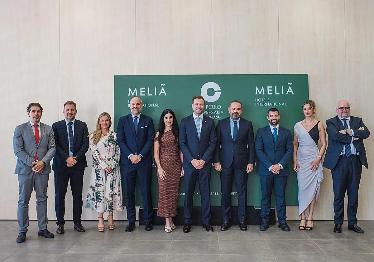 Gabriel Escarrer desgrana ante el Círculo Empresarial de Málaga las claves de la hotelería global en el 70 aniversario de Meliá