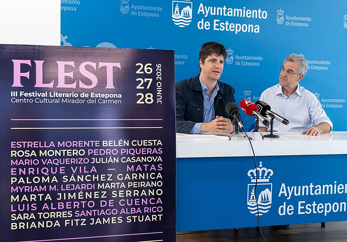 Rosa Montero, Vila-Matas, Estrella Morente y Pedro Piqueras, protagonistas del III Festival Literario de Estepona