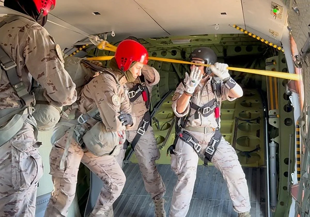 Princess Leonor makes history as first Spanish royal to complete a parachute jump